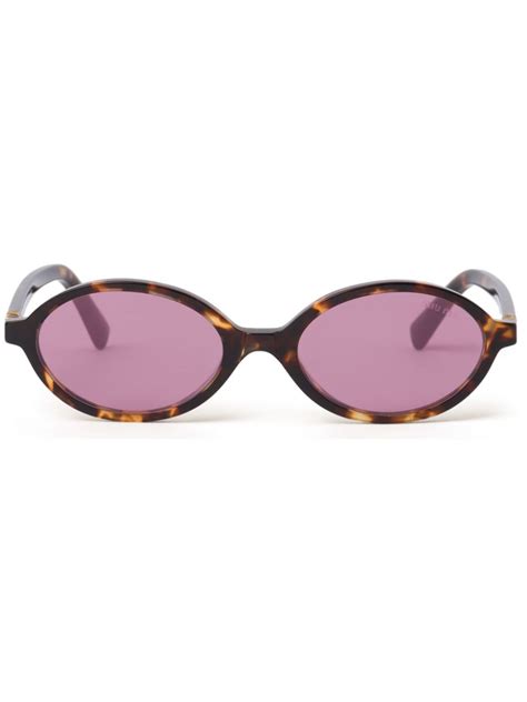 miu miu half frame sunglasses|Miu Miu glasses.